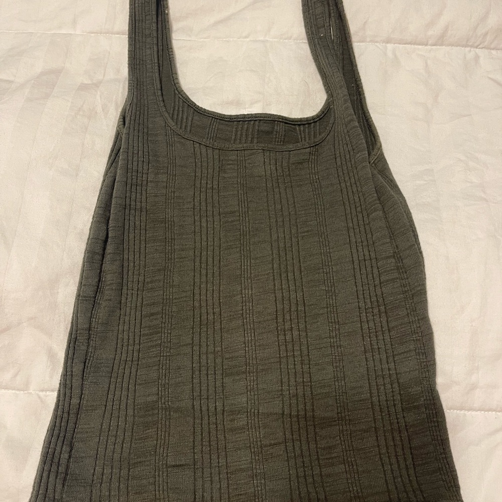 Green American eagle tank top